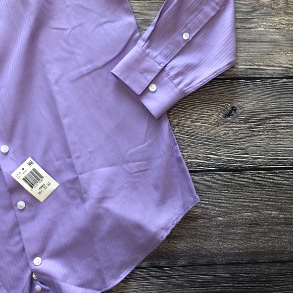 NWT Kenneth Cole Reaction Slim Fit Dress Shirt - Picture 2 of 8